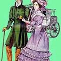 1826г. Дама и кавалер в выходной одежде